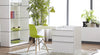 Euro Style Dew Convertible Desk