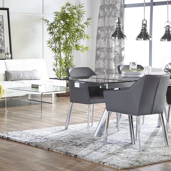 Euro Style Eagan 95-inch Extension Table