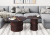 Zuo Set of 2 Martin Coffee Tables Multicolor