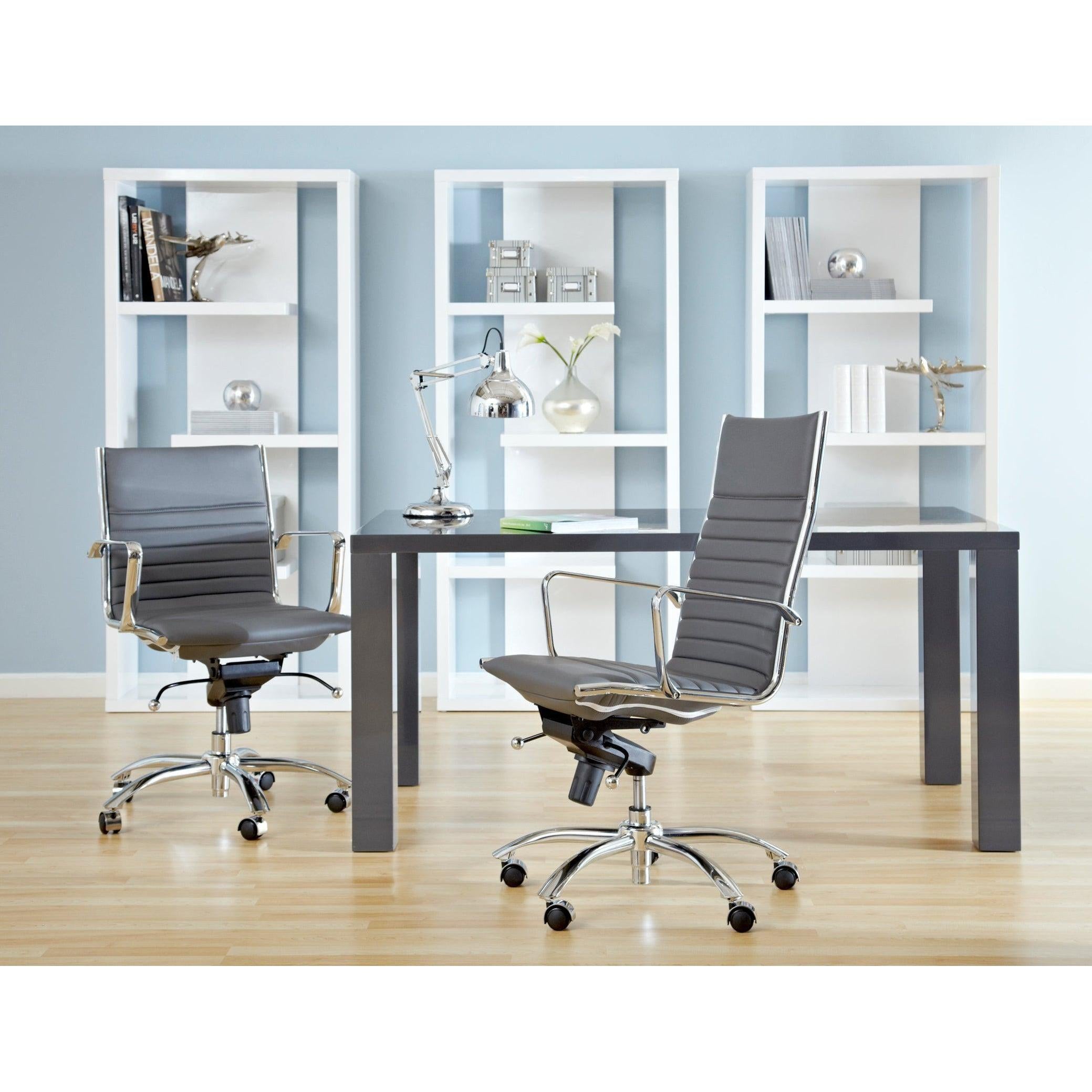 Euro Style Dirk Low Back Office Chair