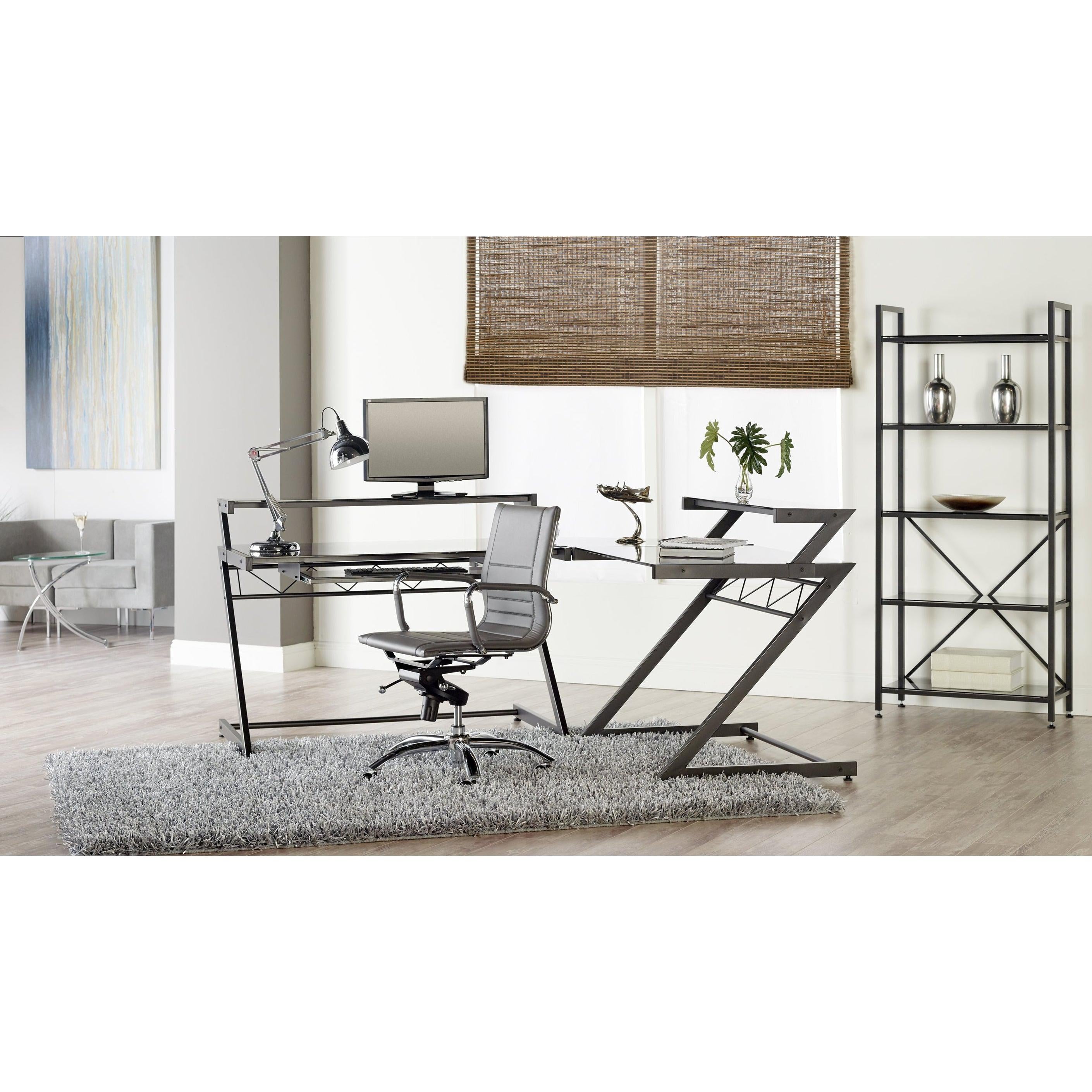 Euro Style Dirk Low Back Office Chair