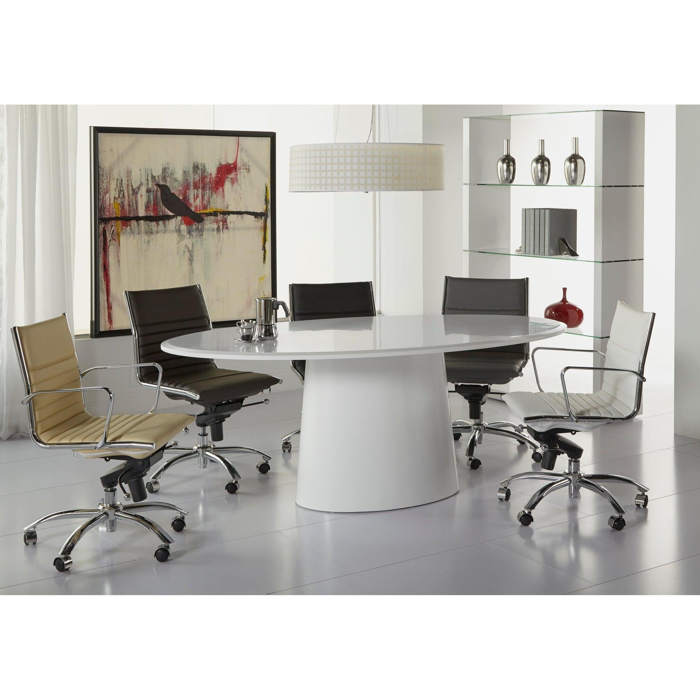 Euro Style Dirk Low Back Office Chair