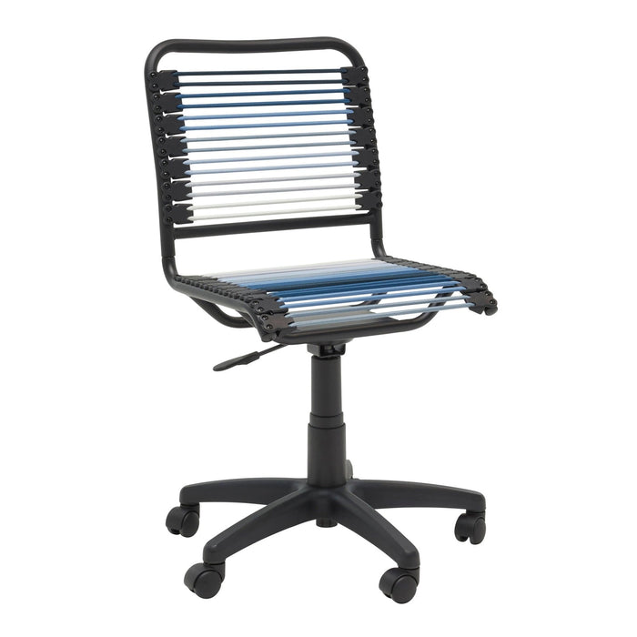 Euro Style Bungie Low Back Office Chair with J Fittings