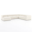 Four Hands Langham Channeled 6-Piece Sectional