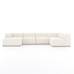 Four Hands Langham Channeled 5-Piece Sectional