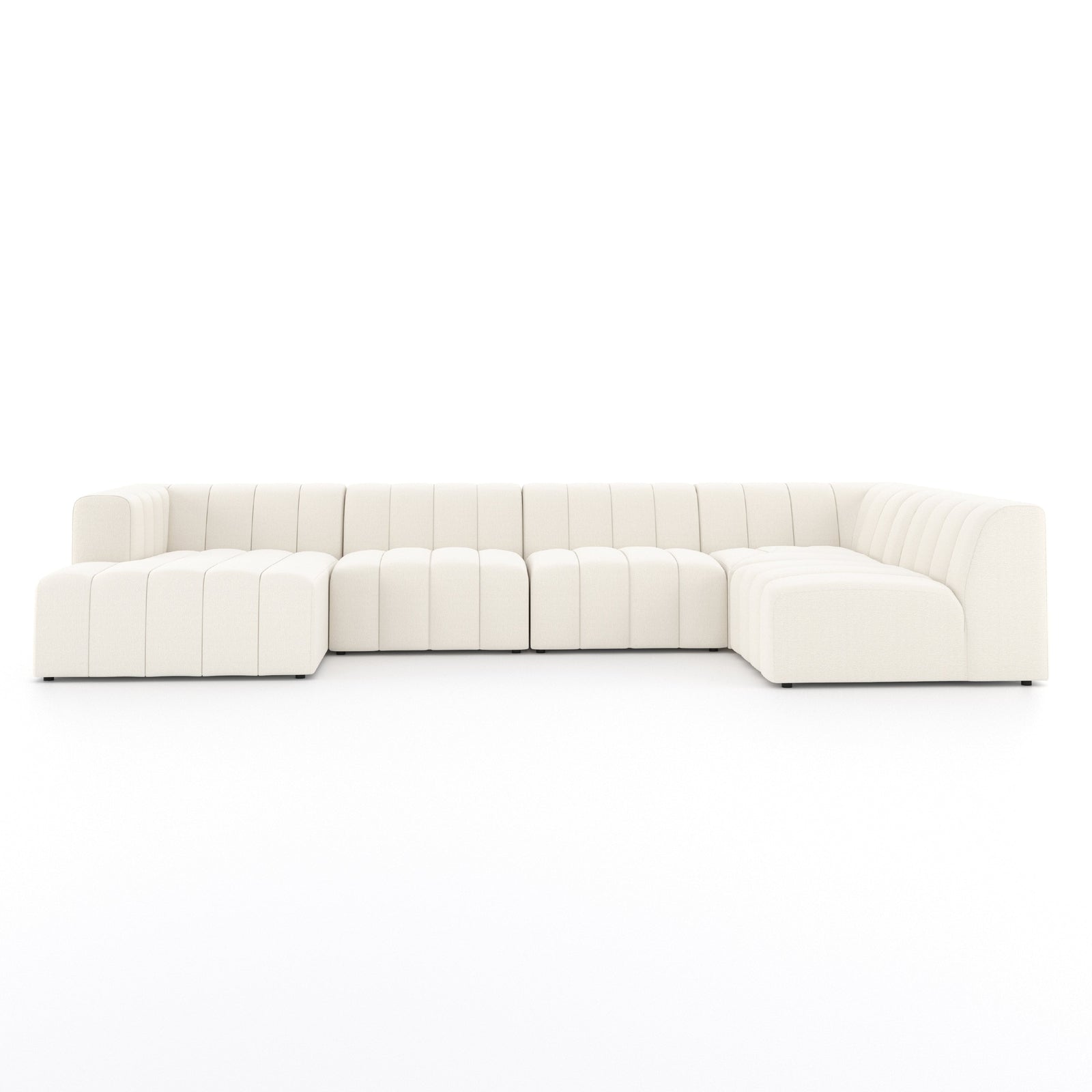 Four Hands Langham Channeled 5-Piece Sectional