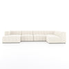Four Hands Langham Channeled 5-Piece Sectional