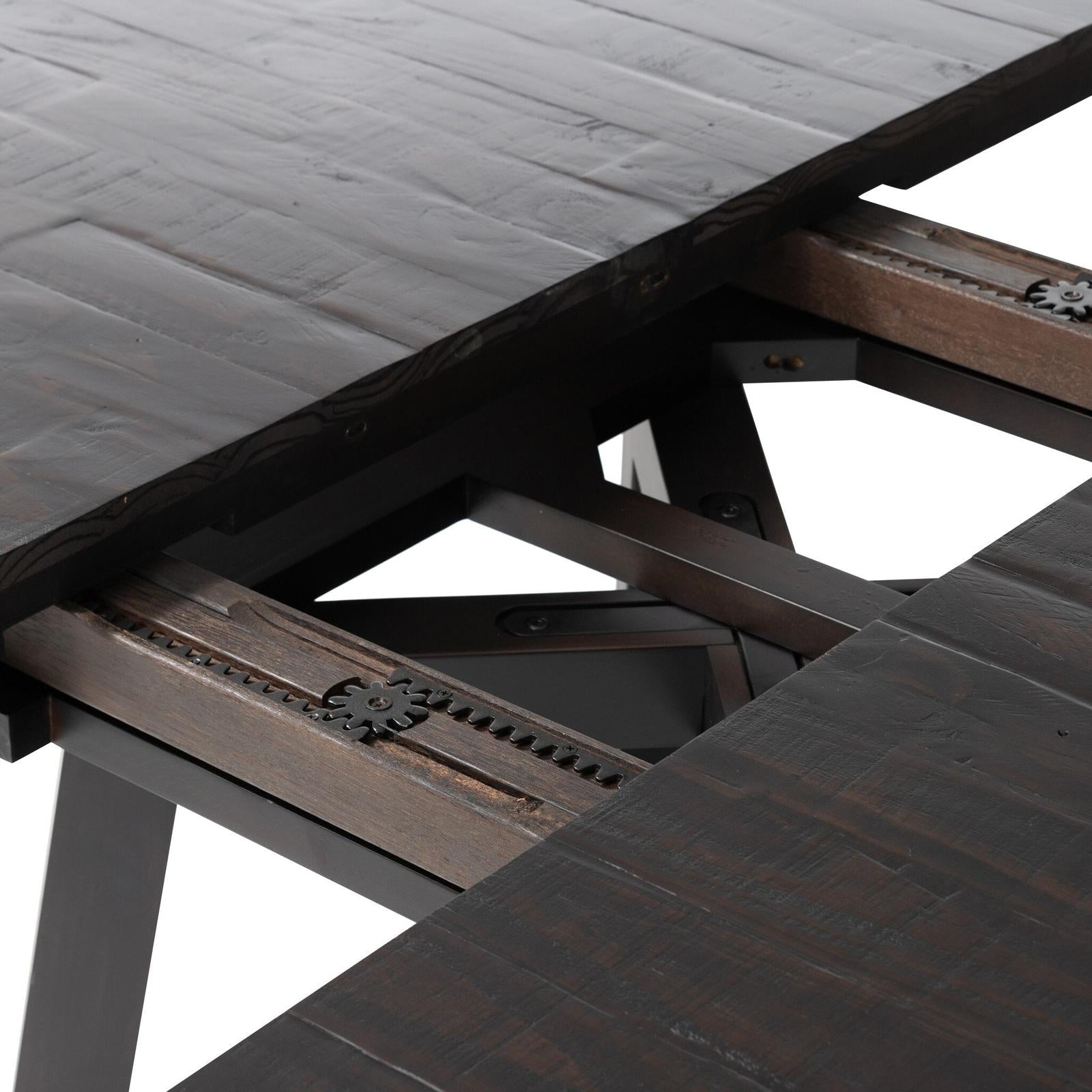 Four Hands Eberwin Round Ext Dining Table