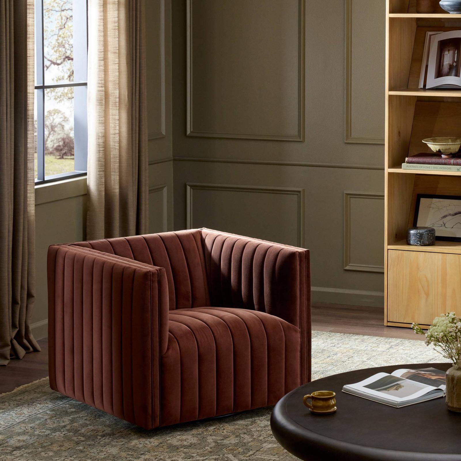 Four Hands Augustine Swivel Chair