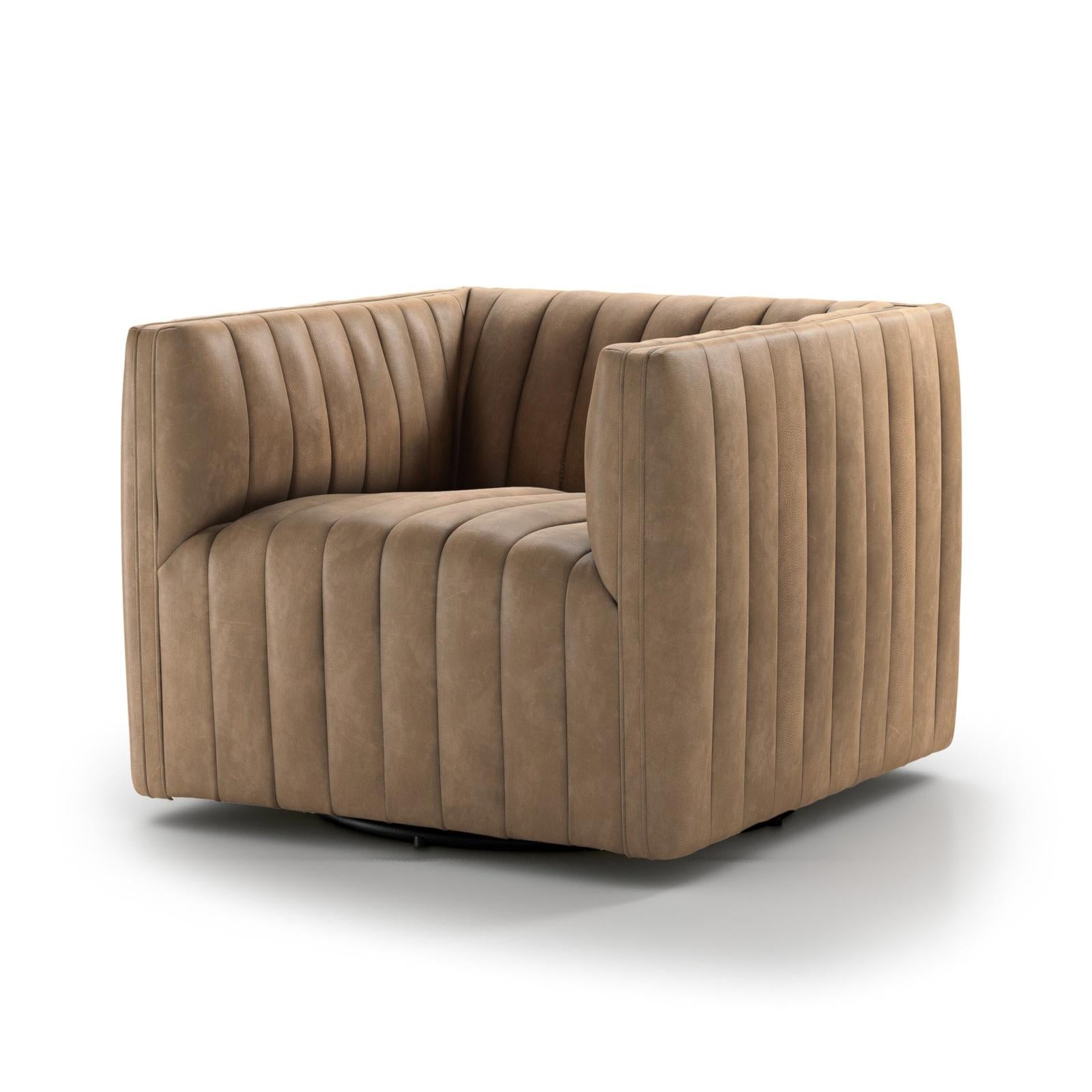 Four Hands Augustine Swivel Chair