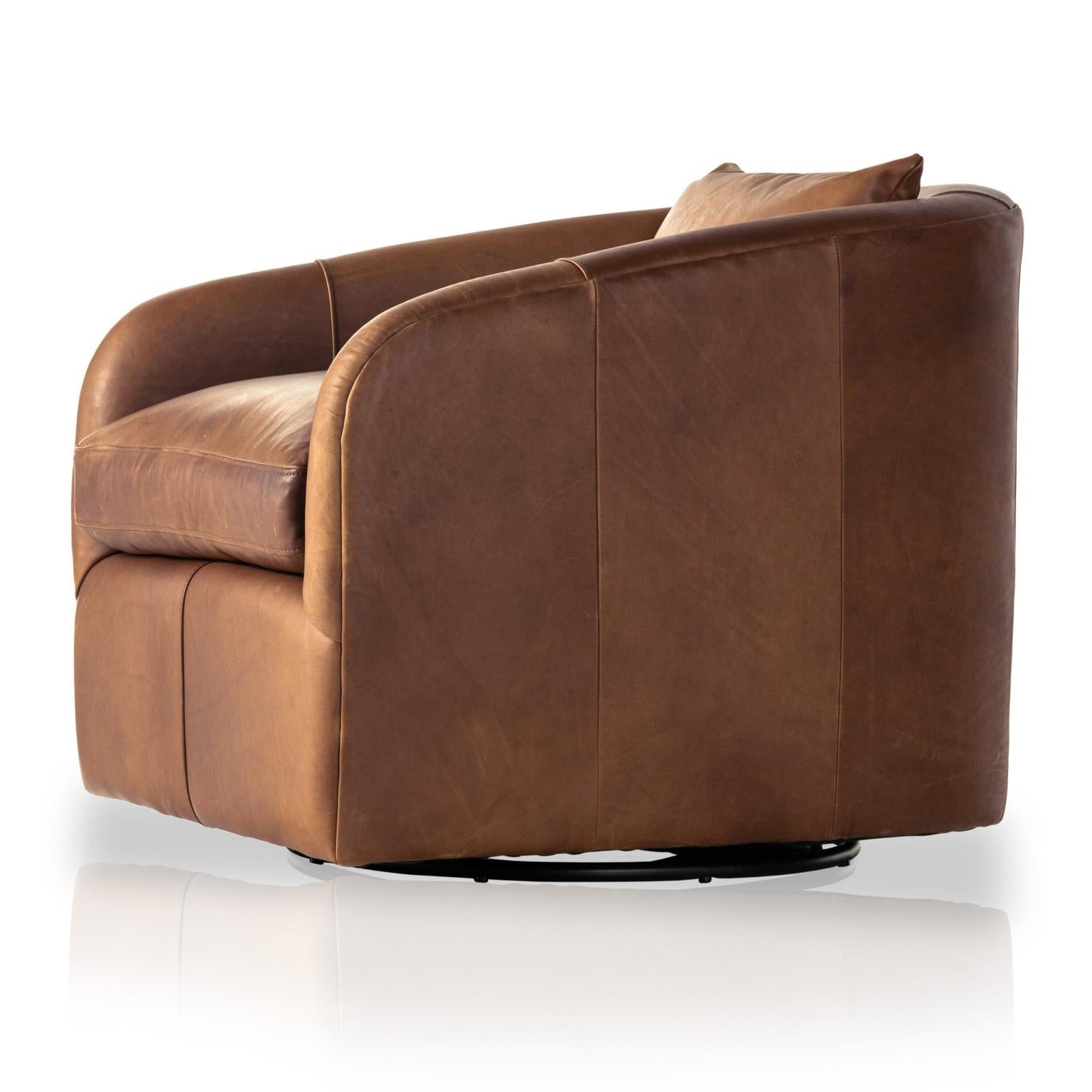 Four Hands Topanga Swivel Chair