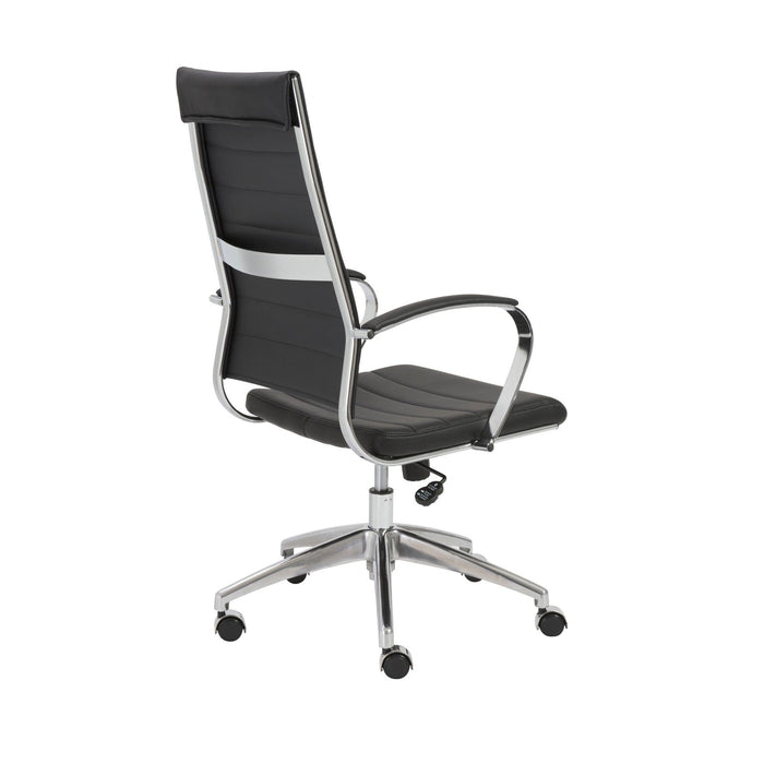 Euro Style Axel High Back Office Chair with Aluminum Base