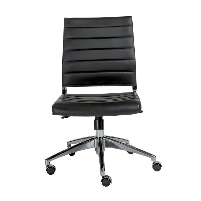 Euro Style Axel Low Back Office Chair without Armrests