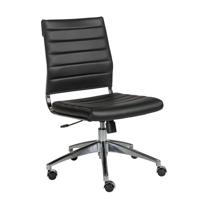 Euro Style Axel Low Back Office Chair without Armrests