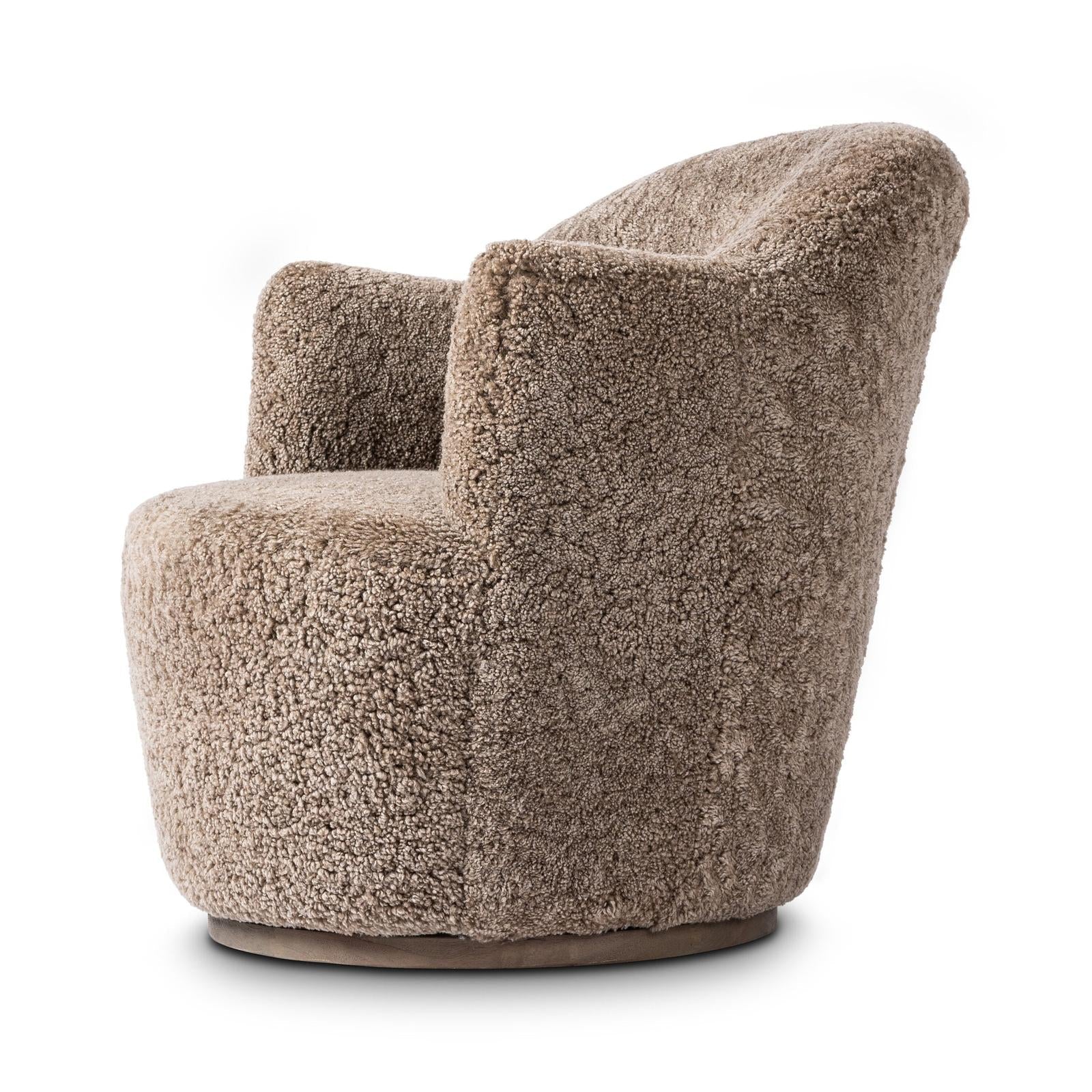 Four Hands Aurora Swivel Chair