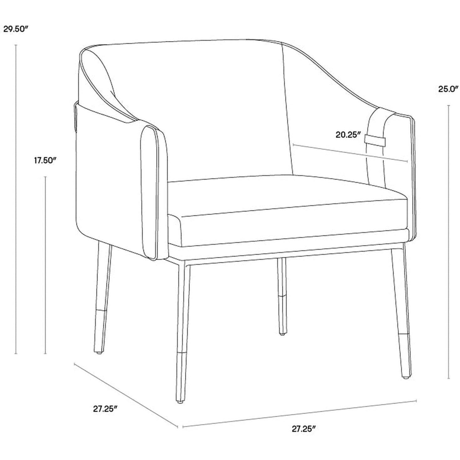 Sunpan Carter Lounge Chair