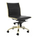 Euro Style Dirk Low Back Office Chair without Armrests