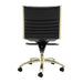 Euro Style Dirk Low Back Office Chair without Armrests