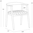 Sunpan Jeremy Dining Armchair