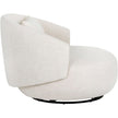 Sunpan Walsh Swivel Lounge Chair - Effie Linen