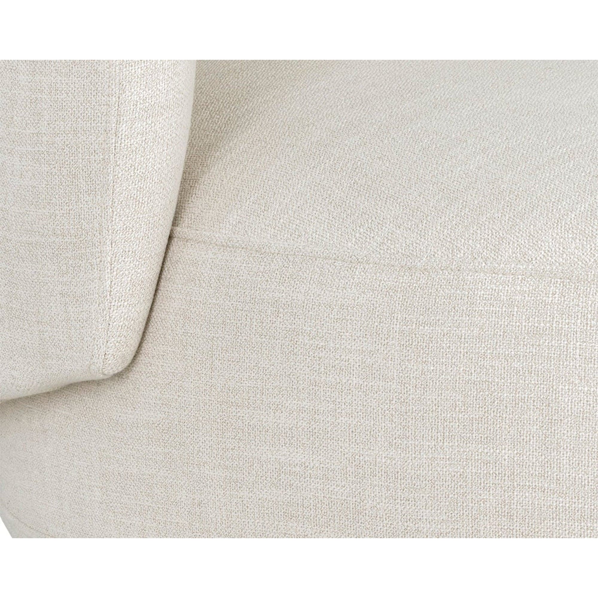 Sunpan Walsh Swivel Lounge Chair - Effie Linen