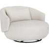 Sunpan Walsh Swivel Lounge Chair - Effie Linen