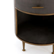 Four Hands Shagreen Round Nightstand