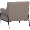 Sunpan Talula Lounge Chair - Alpine Grey Leather