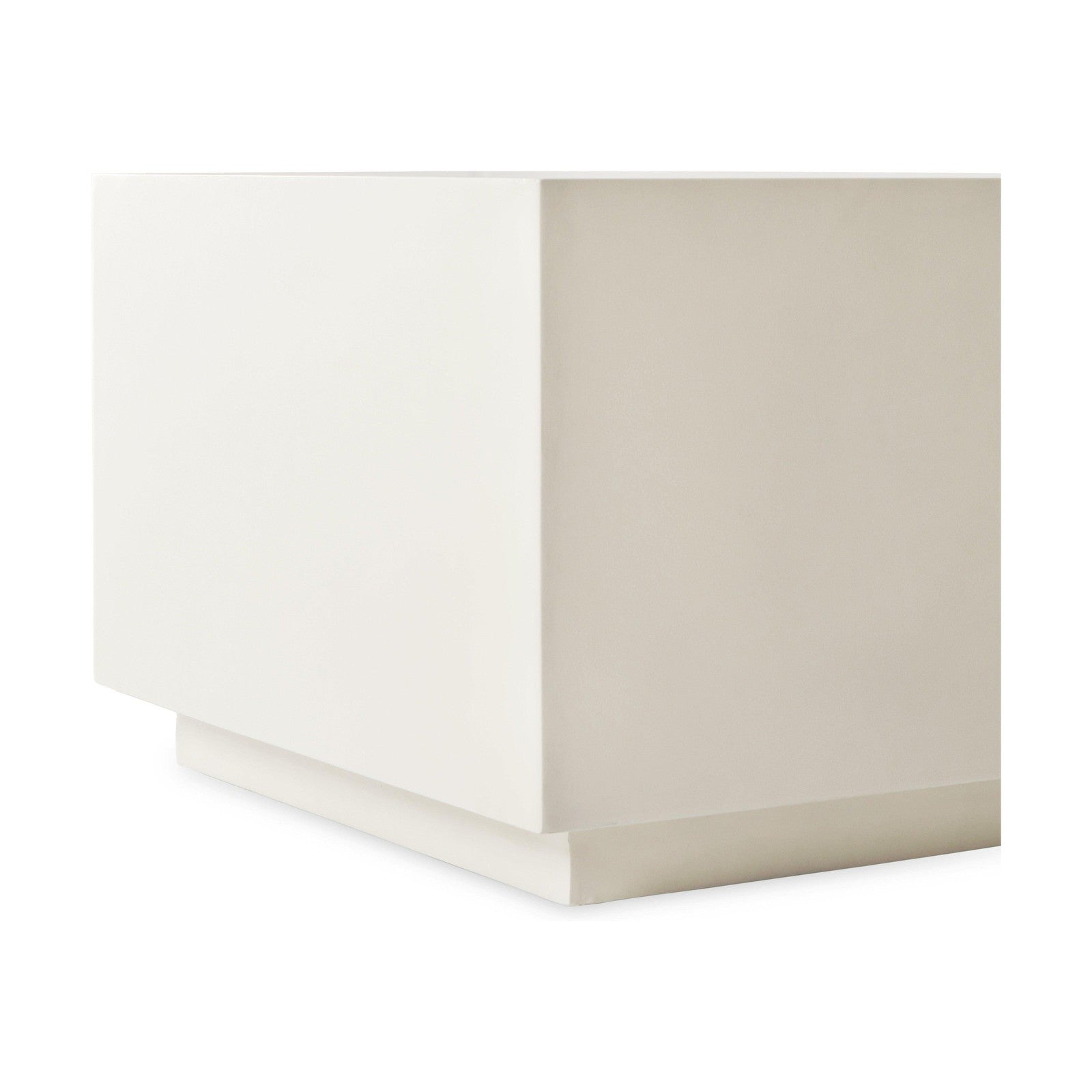 Parish Concrete Cube-White Concrete