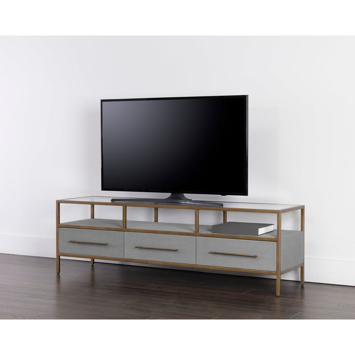 Sunpan Venice Media Console And Cabinet