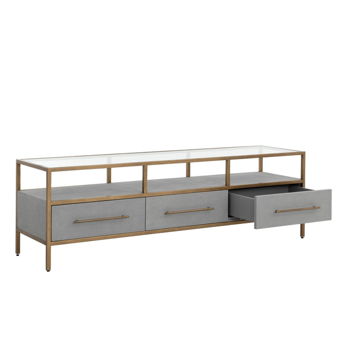 Sunpan Venice Media Console And Cabinet