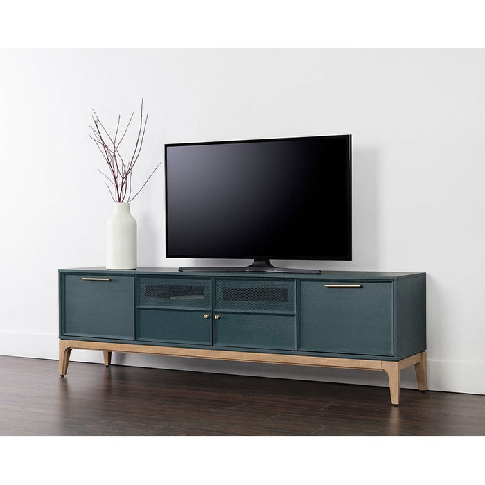 Sunpan Rivero Media Console And Cabinet