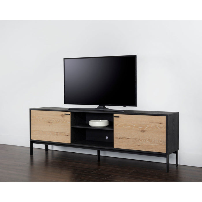 Sunpan Rosso Media Console And Cabinet