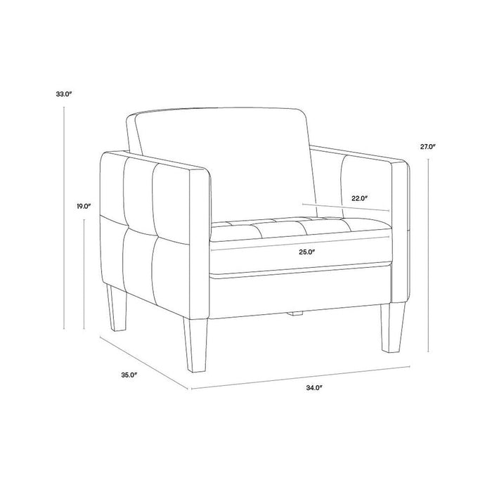 Sunpan Karmelo Armchair