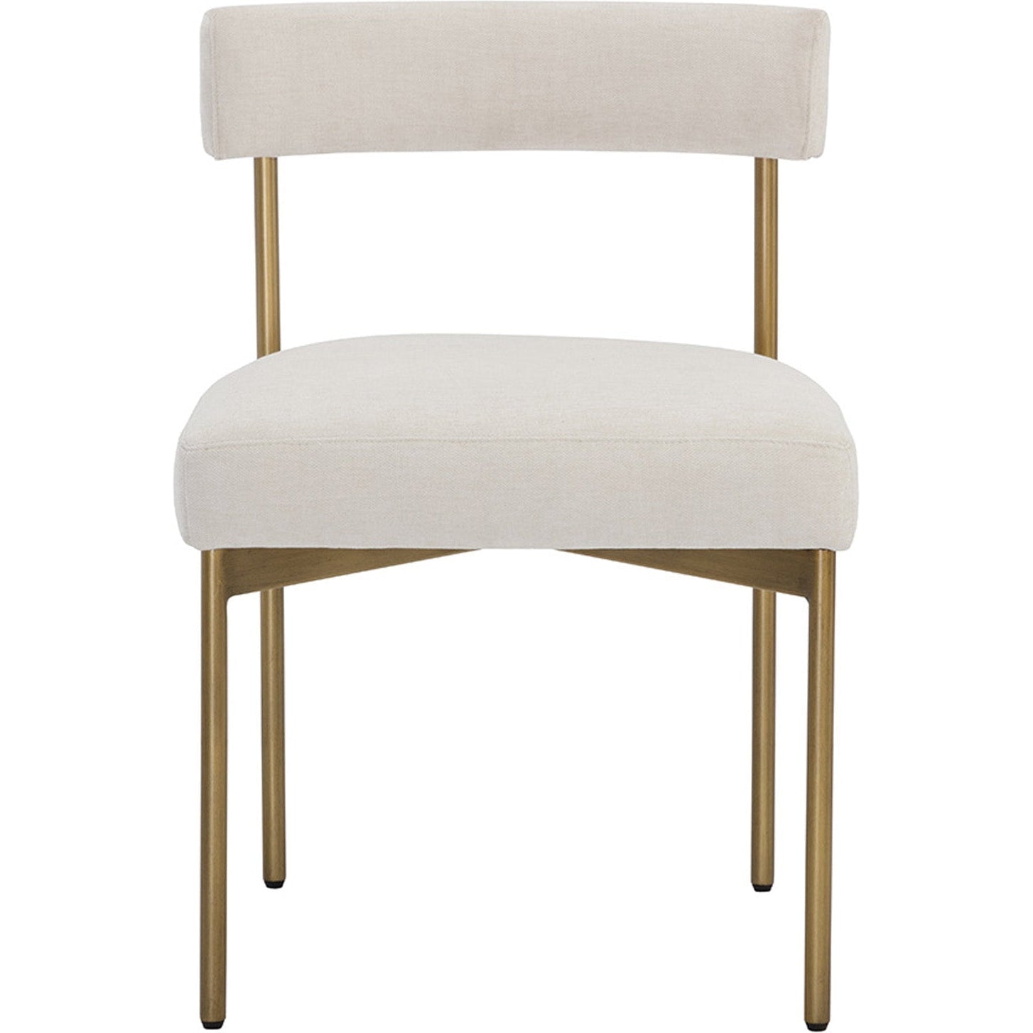 Sunpan Seneca Dining Chair - Antique Brass - Set of 2