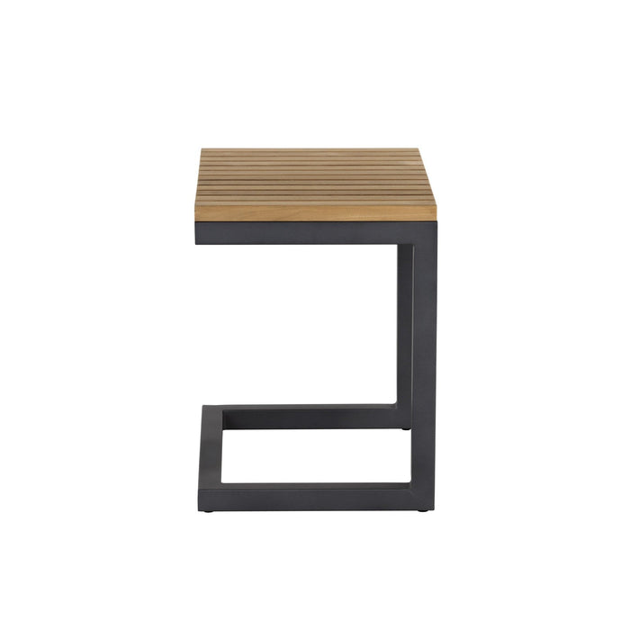 Sunpan Geneve C-Shaped End Table