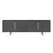 Sunpan Danbury Media Console And Cabinet