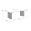 Sunpan Kalla Rectangular Dining Table