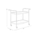 Sunpan Durva Bar Cart