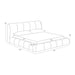 Sunpan Olena King Bed