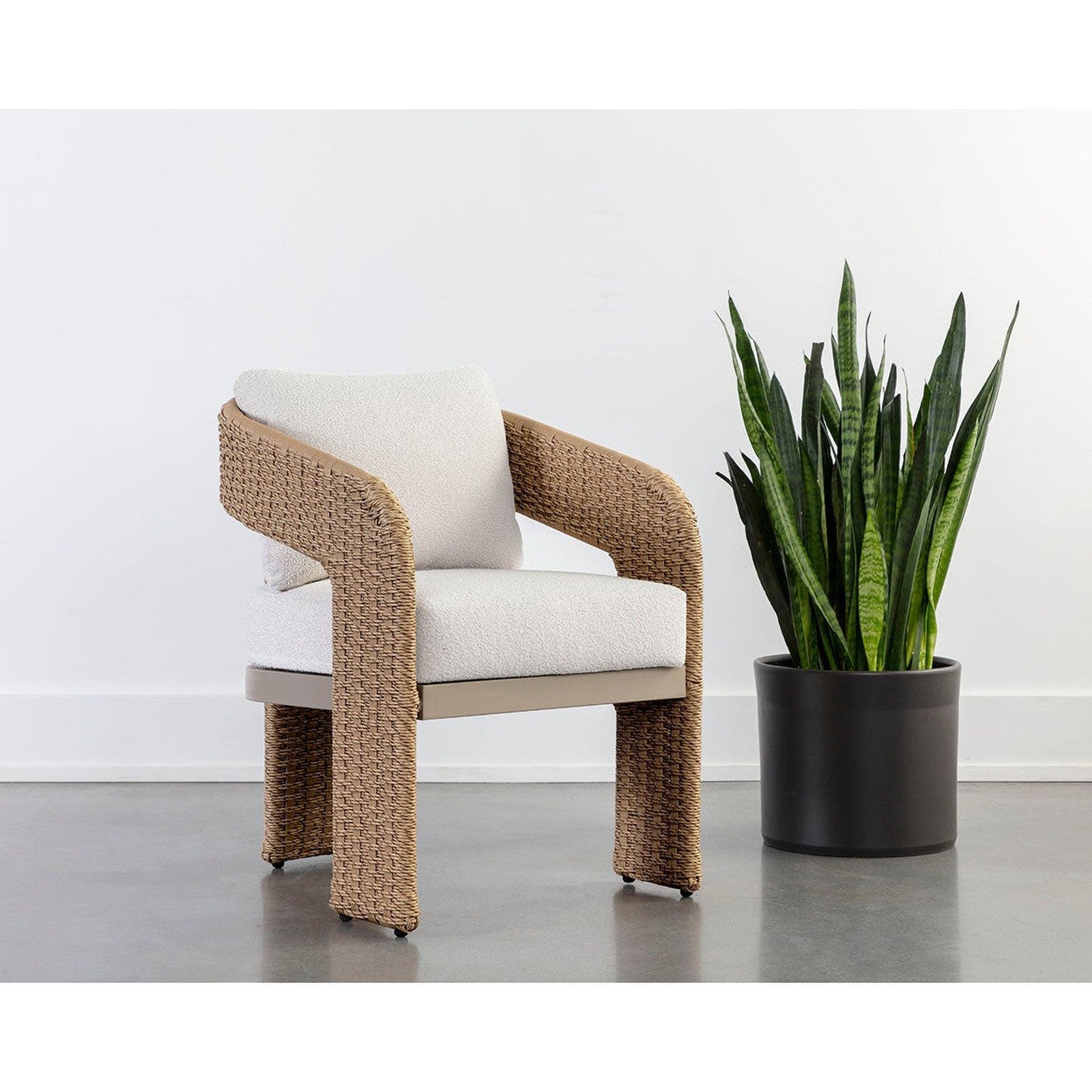 Sunpan Pylos Dining Armchair