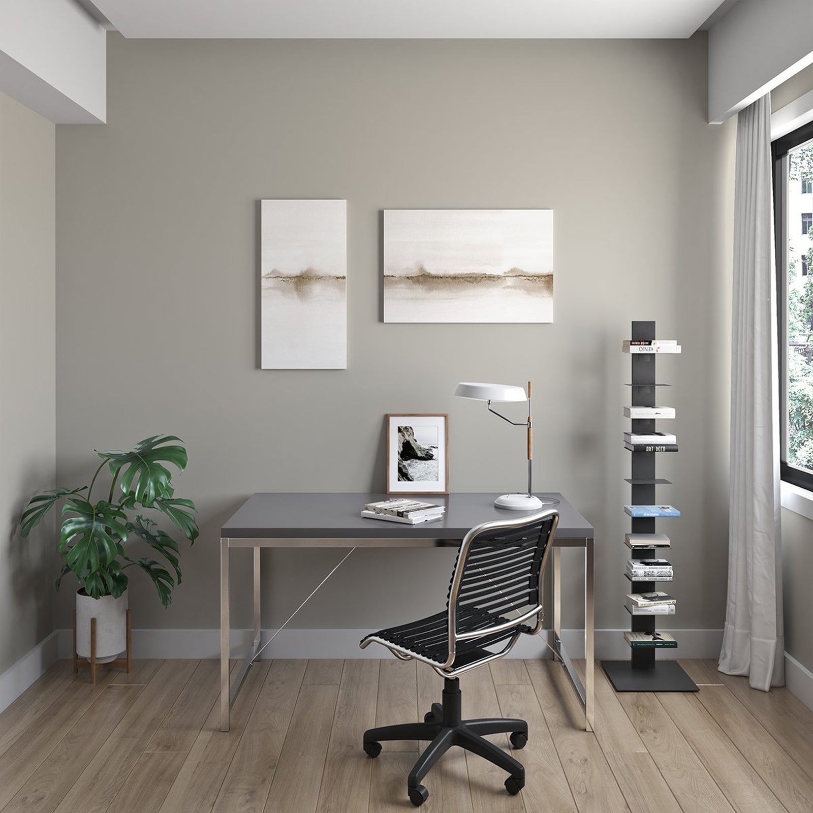Euro Style Sale Allison Bungie Flat Low Back Office Chair