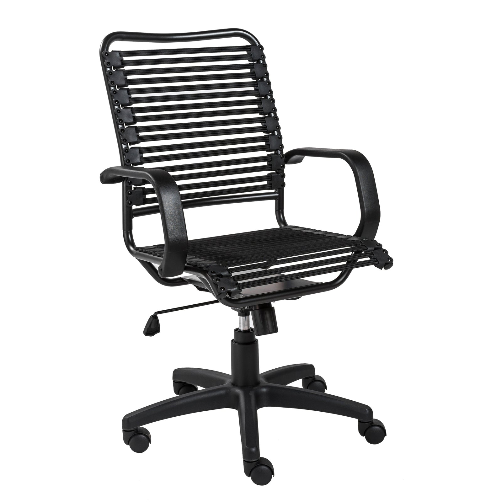 Euro Style Allison Bungie Flat High Back Office Chair