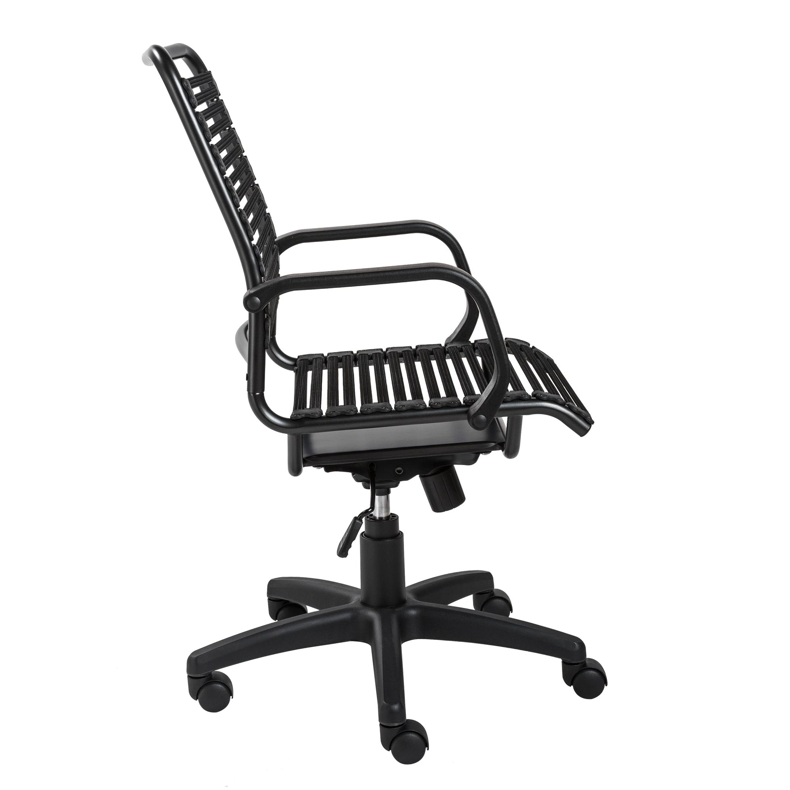 Euro Style Allison Bungie Flat High Back Office Chair