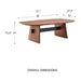 Euro Style Folke 51" Coffee Table