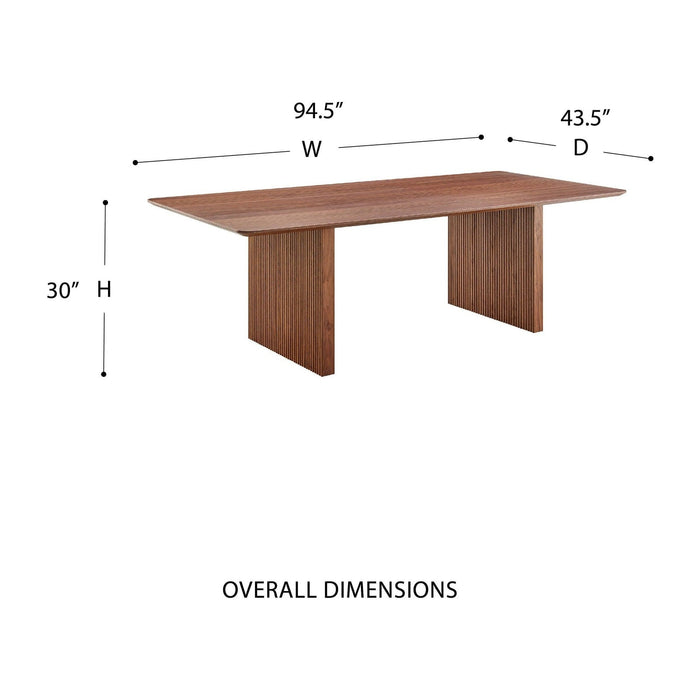 Euro Style Caden 95" Rectangle Table