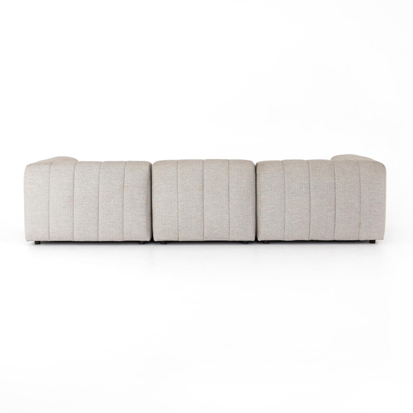 Gwen Outdoor 3 PC Sectional