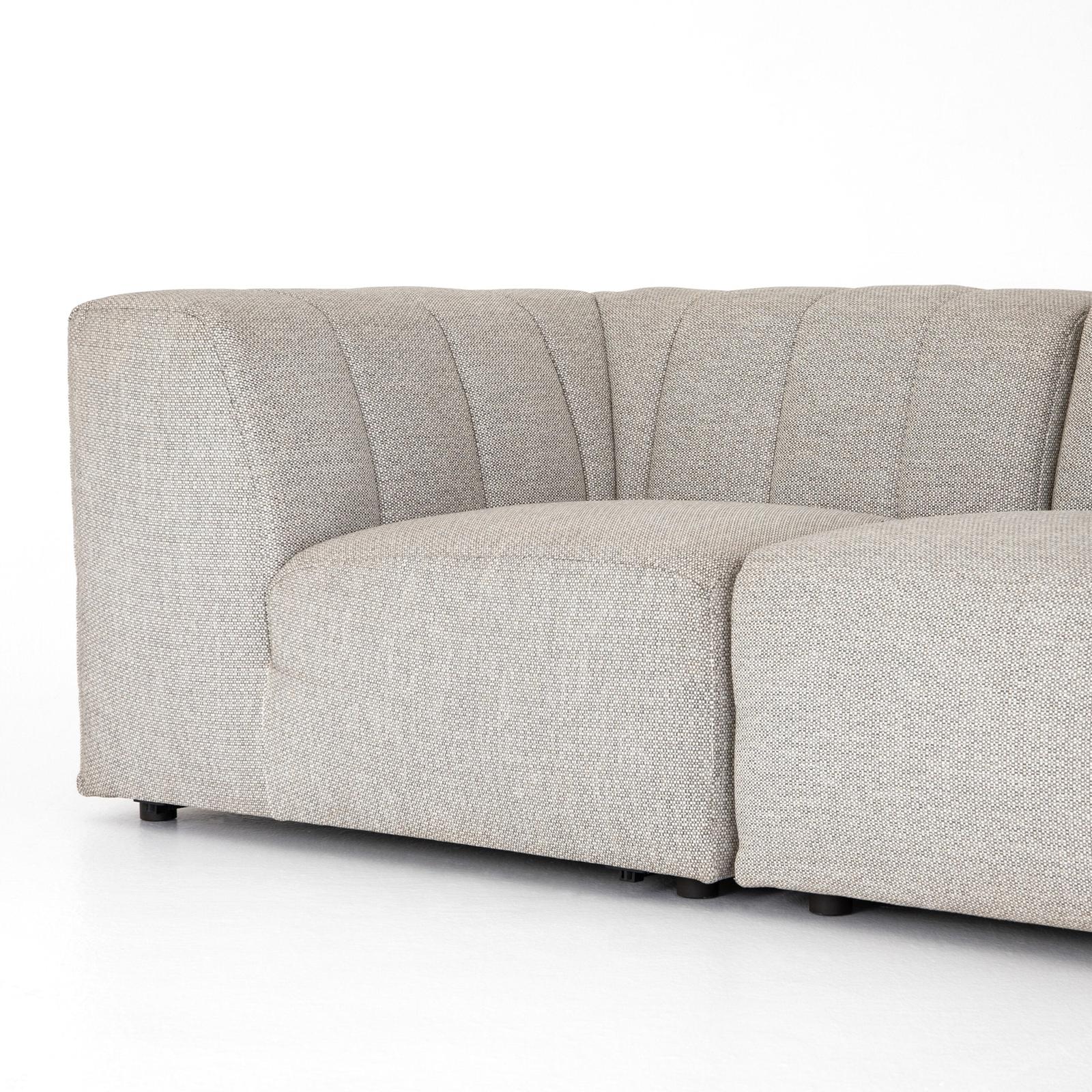 Gwen Outdoor 3 PC Sectional