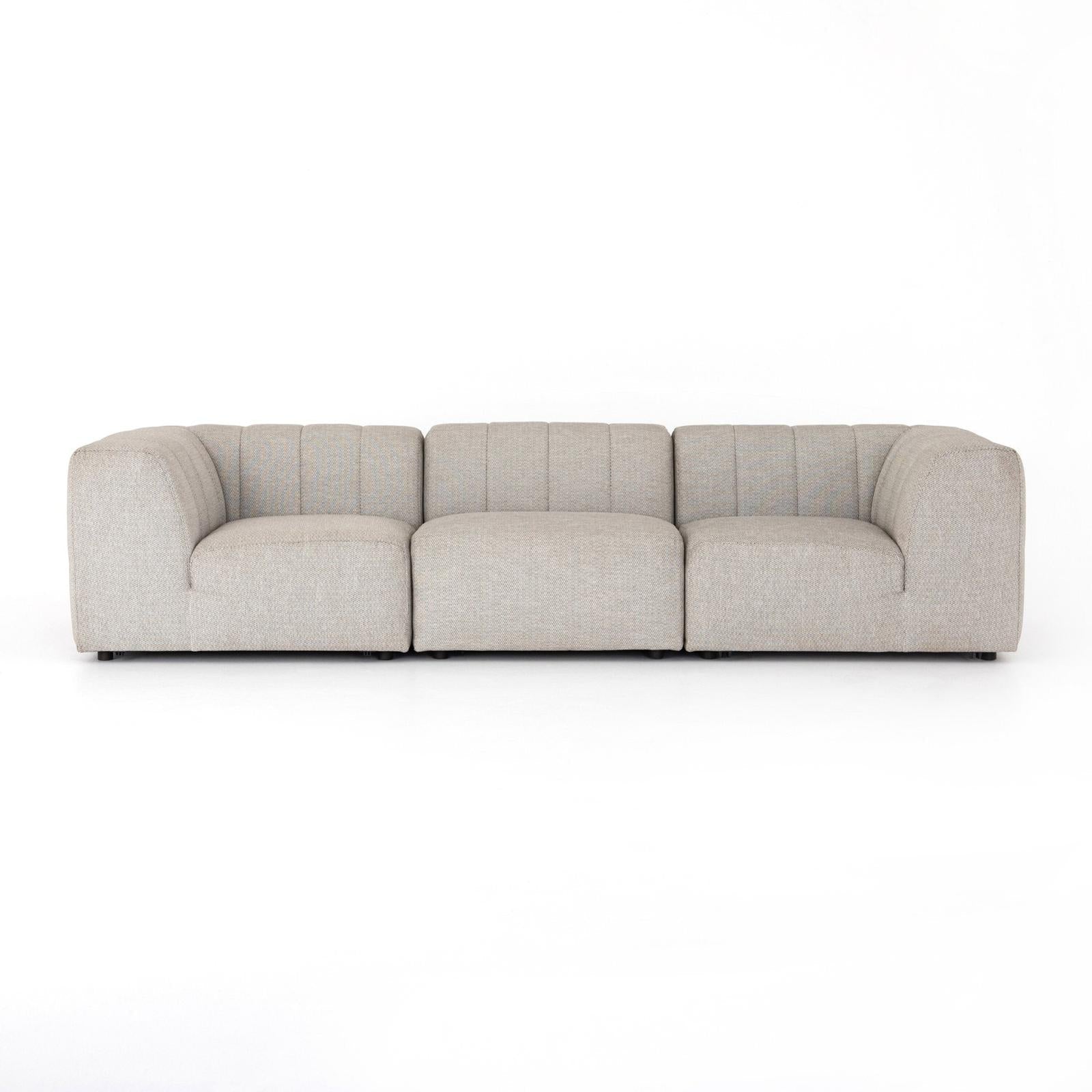 Gwen Outdoor 3 PC Sectional