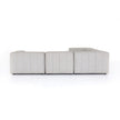Gwen Outdoor 5 PC Sectional